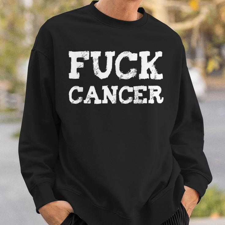 Fuck Cancer Fu Cancer I Hate Cancer F Cancer Sweatshirt Gifts for Him