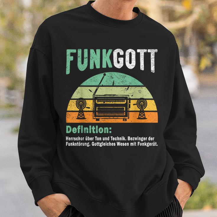 Funkgott Definition Spark Amateur Radio S Sweatshirt Geschenke für Ihn