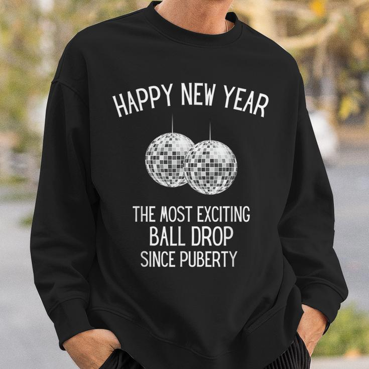 Adult New Year's Eve Ball Drop Sweatshirt Gifts for Him