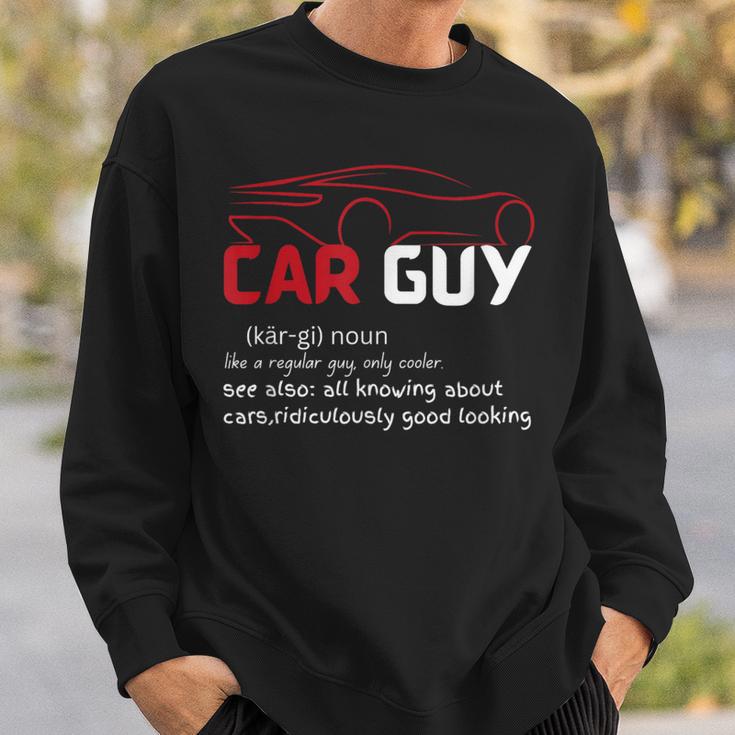 Car Guy Definition Sport Car Lover Car Guy Mechanic Sweatshirt Gifts for Him