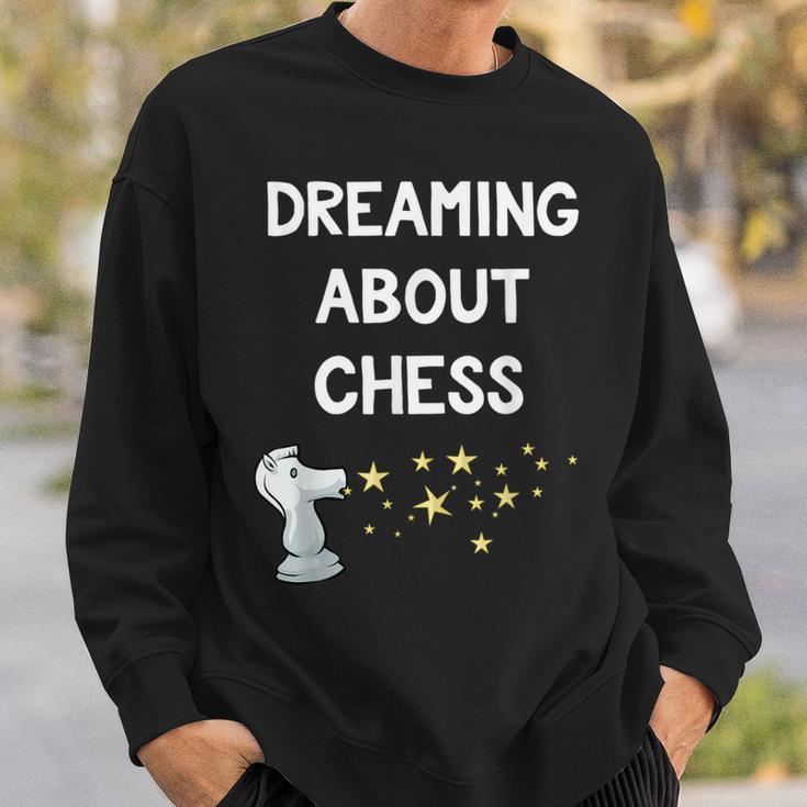 Chess Pajamas Chess Lover Sleeping Pjs Sweatshirt Gifts for Him