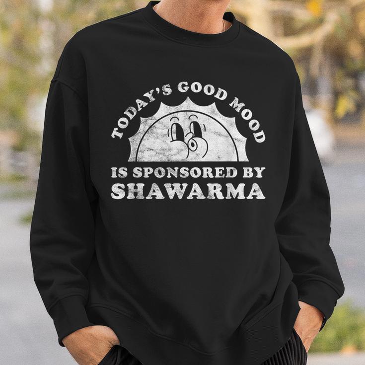 Cute Retro Vintage Shawarma Or Shawarmas Sweatshirt Gifts for Him