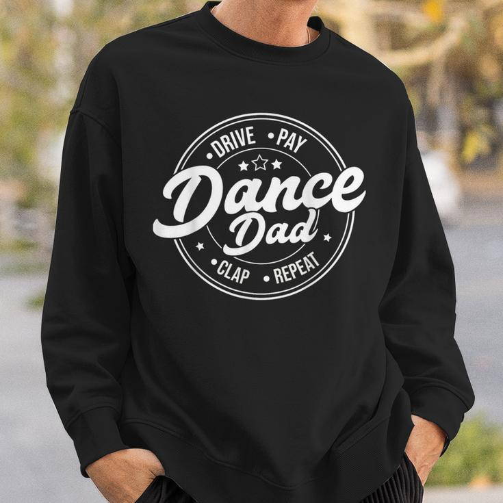 Dad Dance Retro Proud Dancer Dancing Father's Day Sweatshirt Gifts for Him