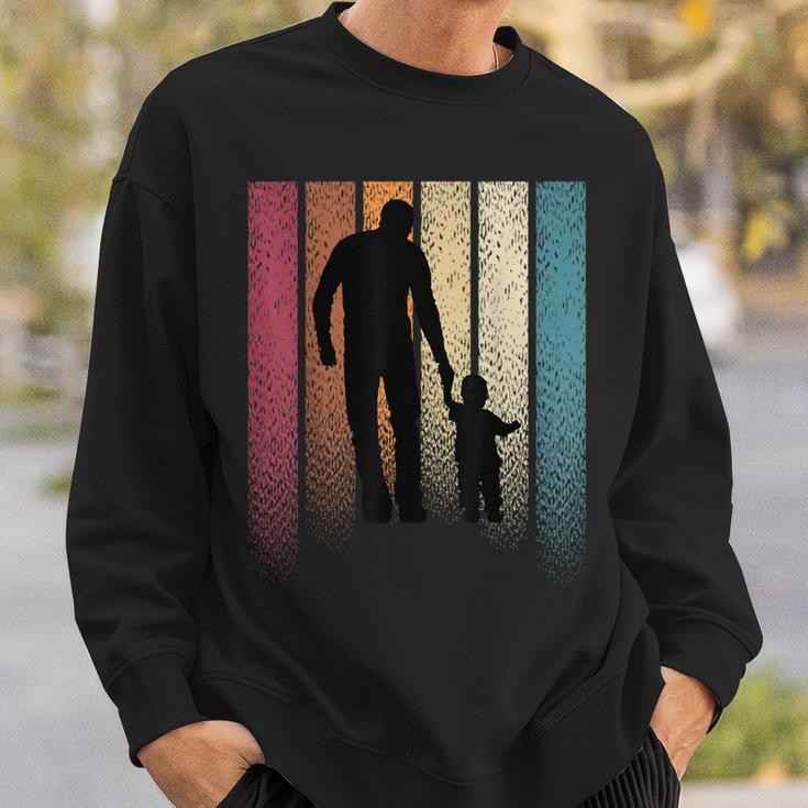 Dad And Son Our First Fathers Day Together 2024 Baby Sweatshirt Gifts for Him