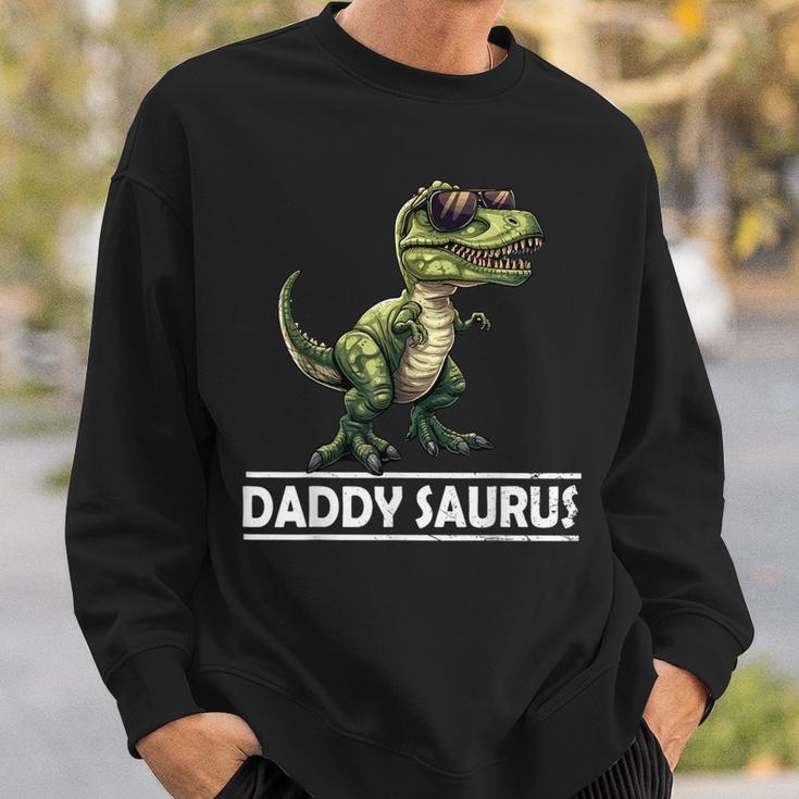 DaddyRex Dinosaur Daddy Saurus Family Matching Sweatshirt Gifts for Him