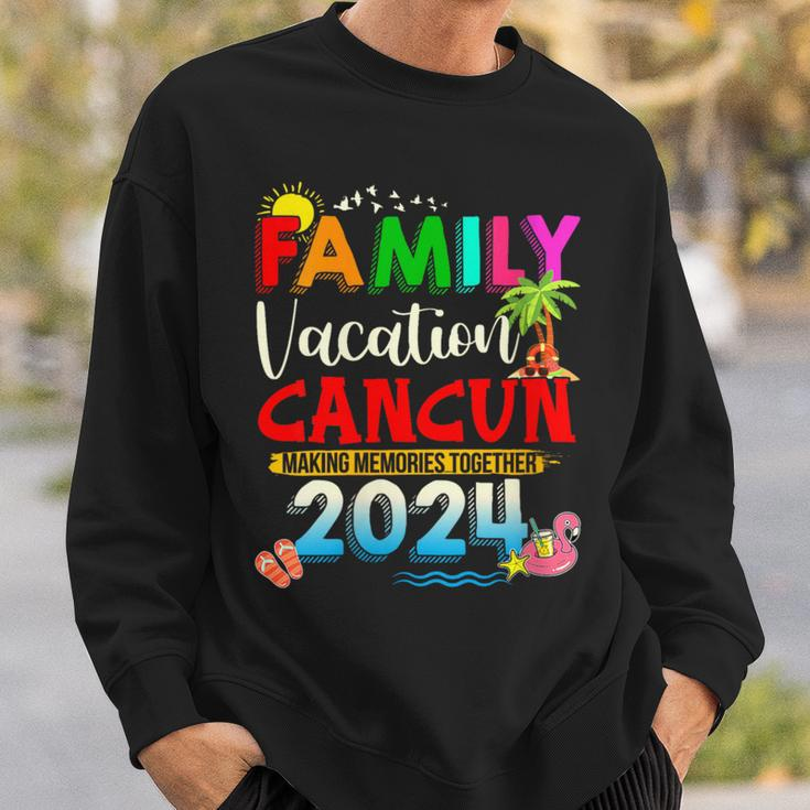 Family Vacation Cancun 2024 Making Memories Together Sweatshirt Gifts for Him