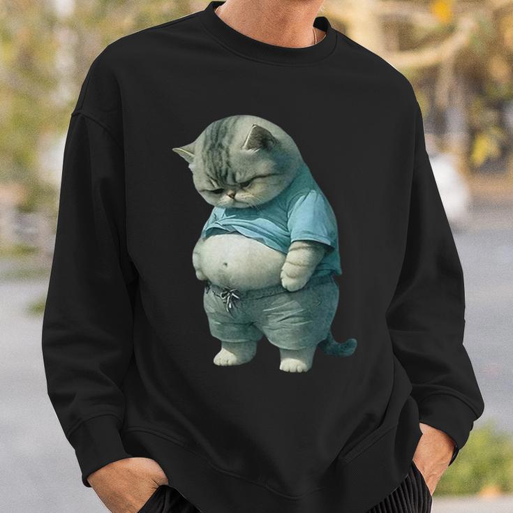 Big cat sweatshirt sale