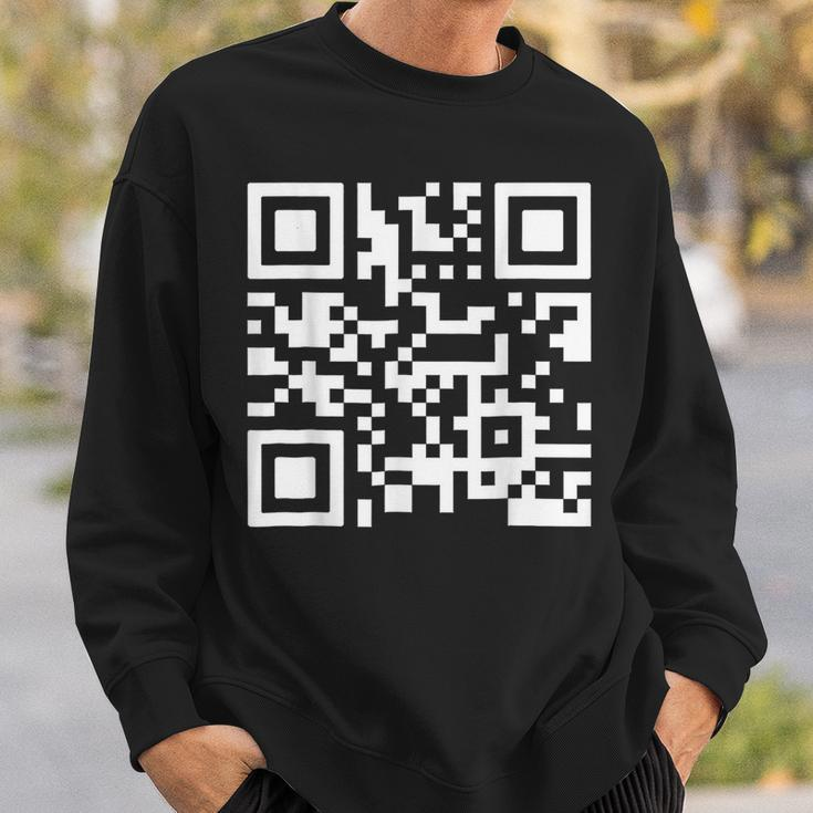 Fuc K You Q R Code Outfit Matching Women Sweatshirt Gifts for Him