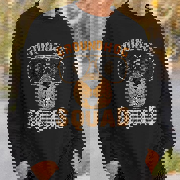 Groundhog Squad Happy Groundhog Day 2024 Sweatshirt Gifts for Him