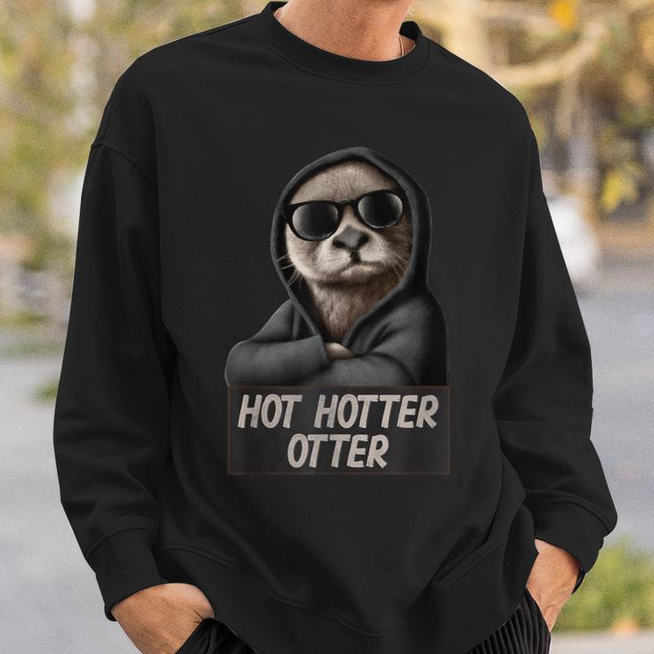 Hot Hotter Otter Otterliebe Sweatshirt Geschenke für Ihn