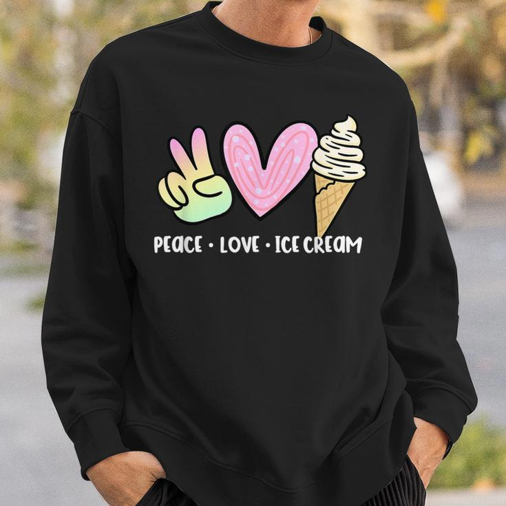 Ice Cream Humor Ice Cream Lover Summer Sweatshirt Gifts for Him
