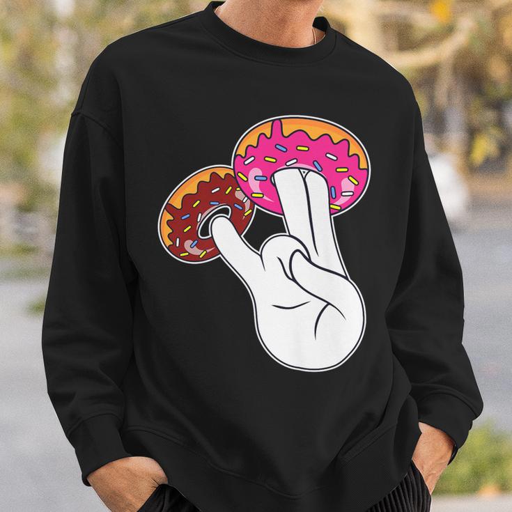 Inappropriate And Embarrassing Dirty Adult Humor Donut Sweatshirt Gifts for Him