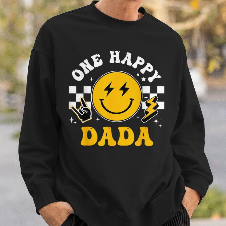 One Happy Dude Dada 1St Birthday Family Matching Sweatshirt Gifts for Him