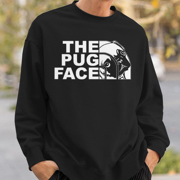 Pug Face Sweatshirt Gifts for Him