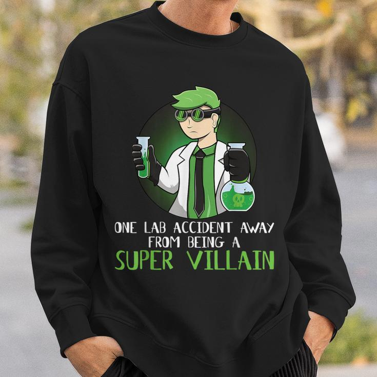 Science Chemistry Laboratory Villain Lab Sweatshirt Gifts for Him