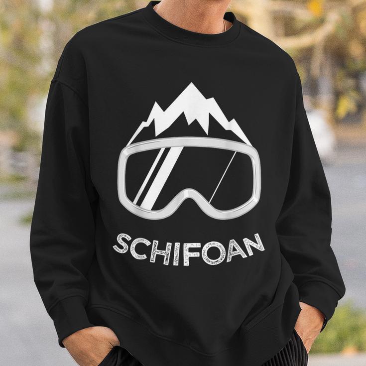 Snowboard Schifoan Snowboarder Skiing Ski Sweatshirt Geschenke für Ihn