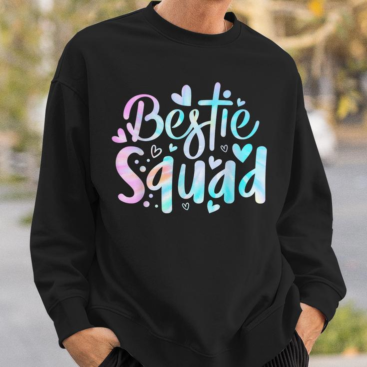 Tie Dye Best Friend Matching Bestie Squad Bff Cute Sweatshirt Gifts for Him