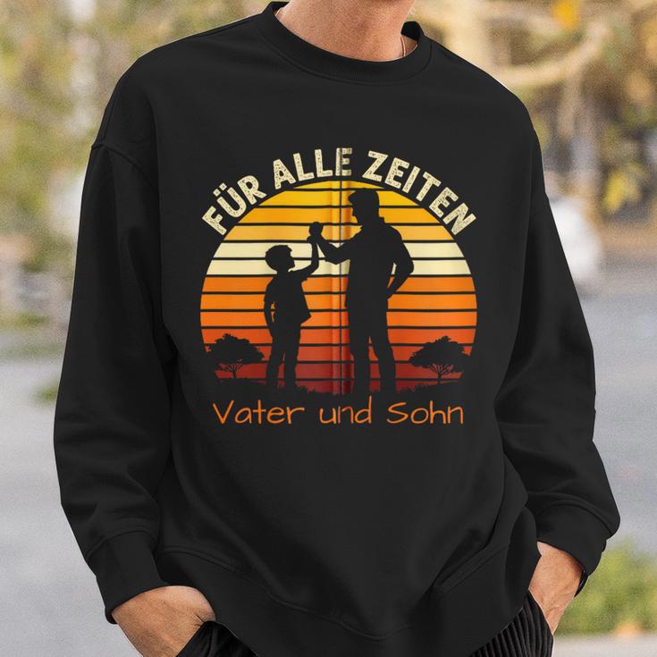 Für Alle Zeitenater & Sohn Papa Und Sohnatertag Geschenk Kapuzenjacke Sweatshirt Geschenke für Ihn