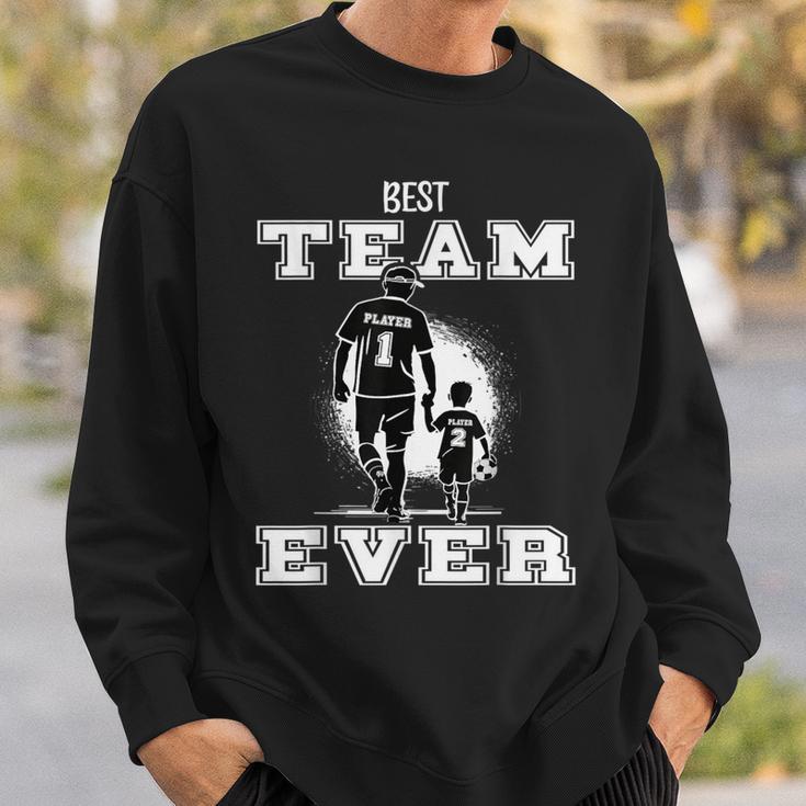 Fußball Papa Best Team Ever -Atertag Sweatshirt Geschenke für Ihn