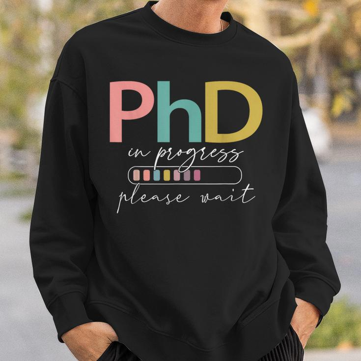 Future Phd Loading Phinished Promotion Sweatshirt Gifts for Him