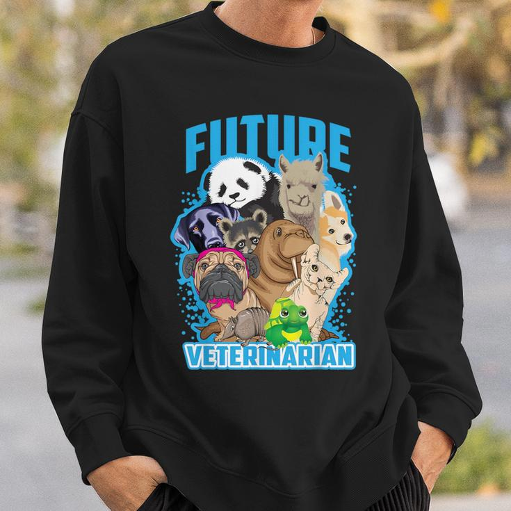 Future Veterinarian Cool Aspiring Vets Sweatshirt Gifts for Him