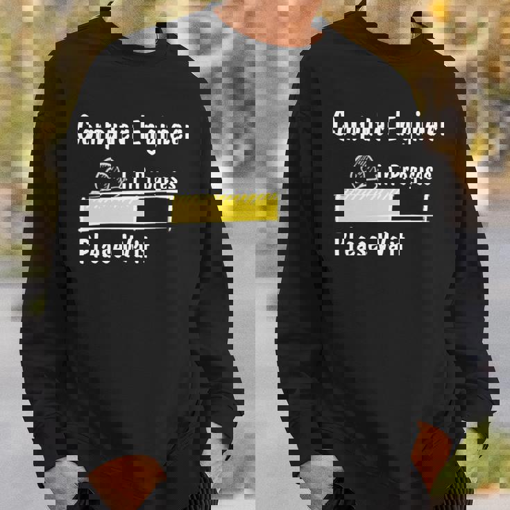 Futuro Ingeniero Informático En Progreso Ingeniería Informática Manga Larga Camisa de entrenamiento Regalos para él