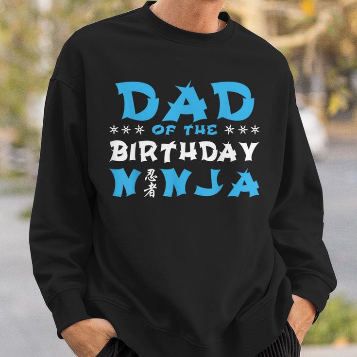 Geburtstag Ninja Party Geschenk Papa Des Geburtstags Ninjaater Sweatshirt Geschenke für Ihn