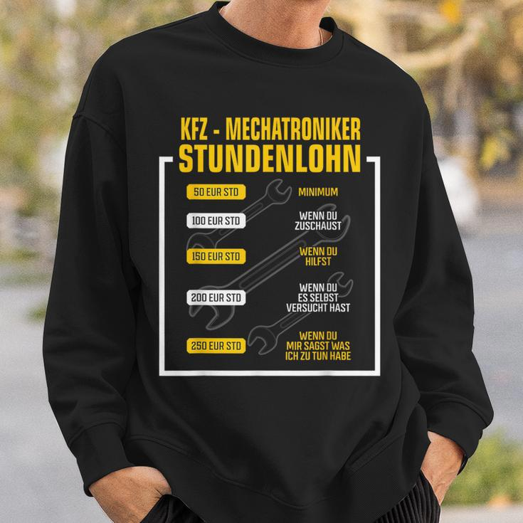 Car Mechanic Car Mechatronics Screwdriver Sweatshirt Geschenke für Ihn