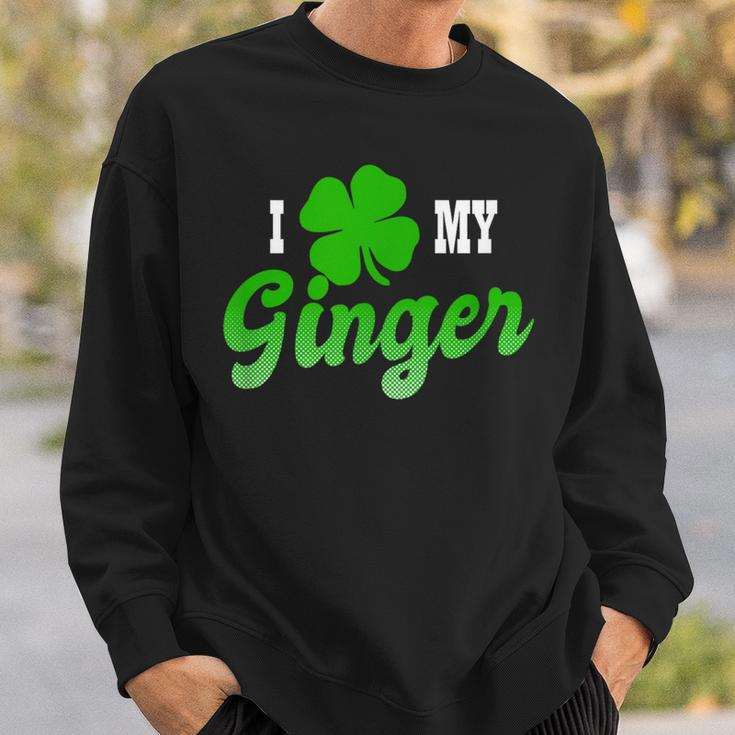 Ginger Pride I Love My Ginger Sweatshirt Gifts for Him