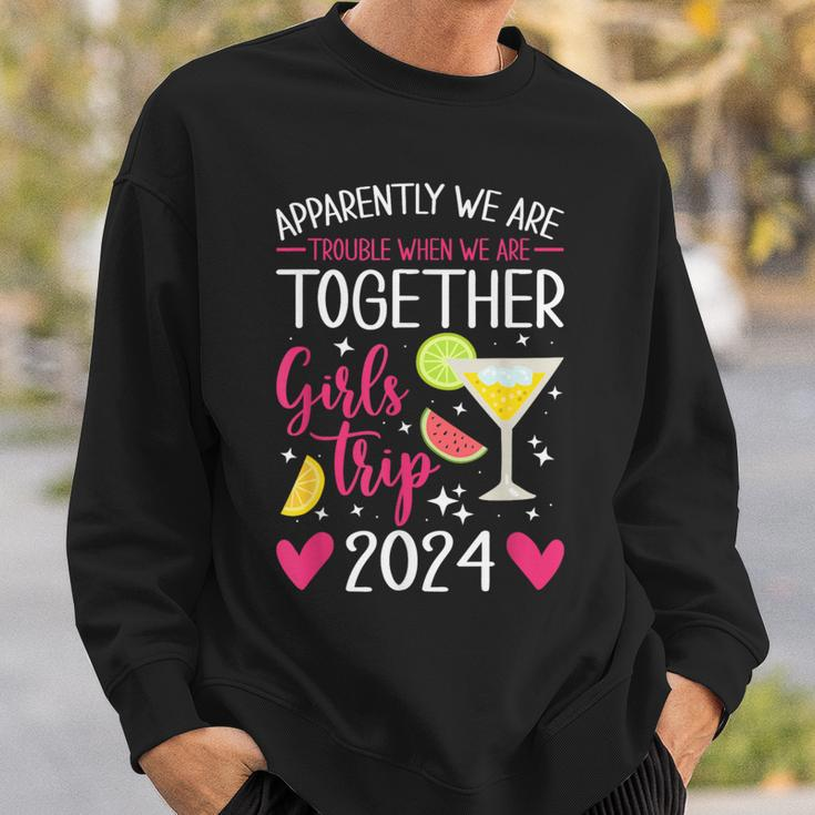 Girls Trip 2024 Apparently Are Trouble When We Are Together Sweatshirt Gifts for Him