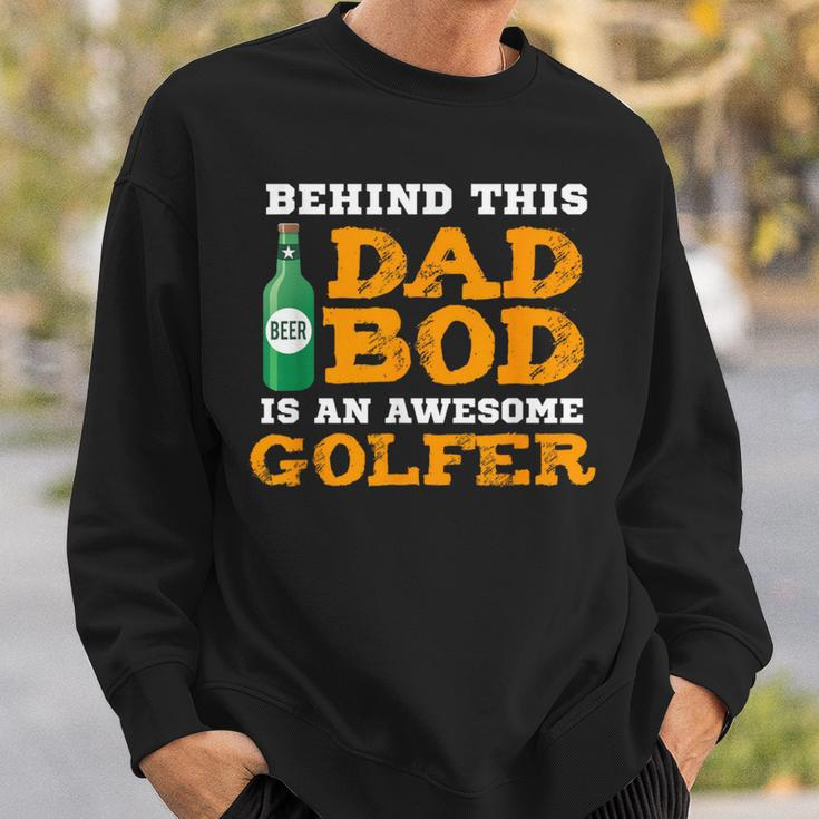 Golf Dad Bod Fathers Day Birthday Christmas Sweatshirt Gifts for Him