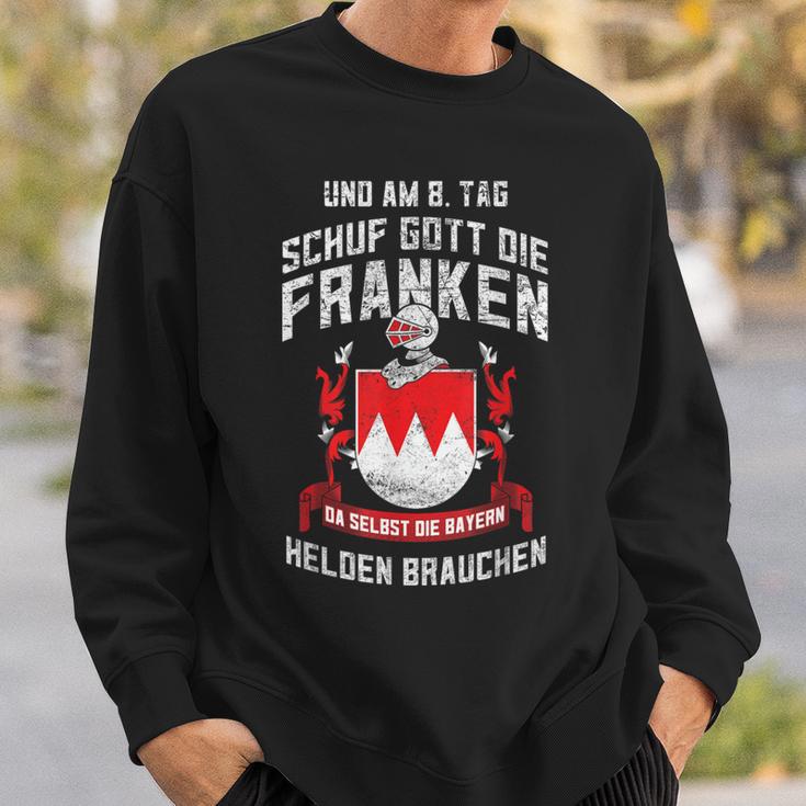 Gott Schuf Die Franken Franconian Heroes Sweatshirt Geschenke für Ihn