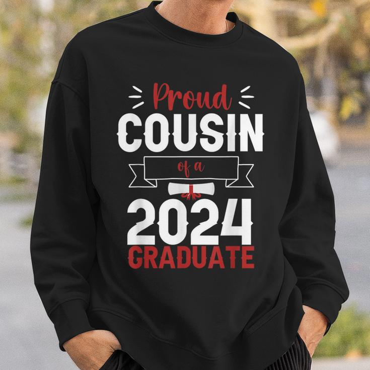 Graduation Senior 2024 Proud Cousin Of A 2024 Graduate Sweatshirt Gifts for Him