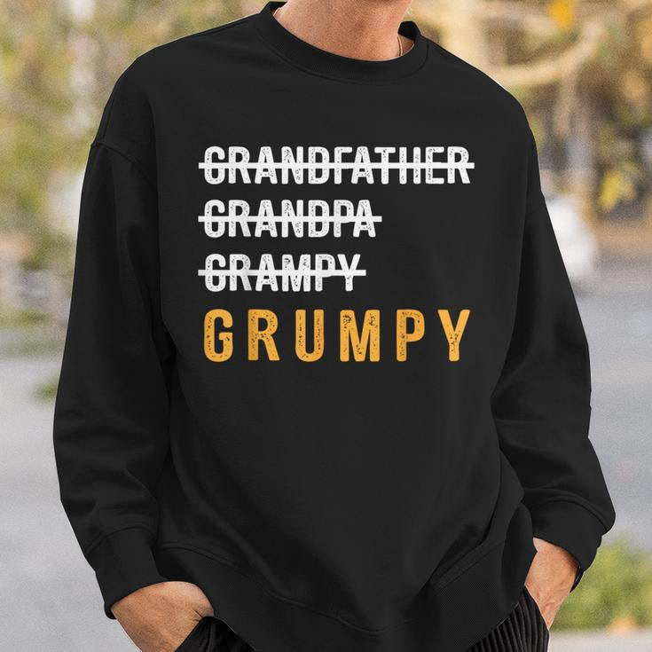Grandfather Grandpa Grampy Grumpy Father's Day Sweatshirt Gifts for Him
