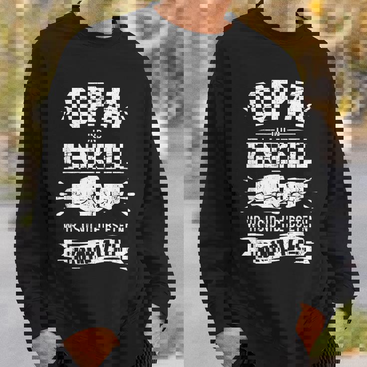 Grandpa Und Enkel Wir Sind Die Beste Komplizen Sweatshirt Geschenke für Ihn