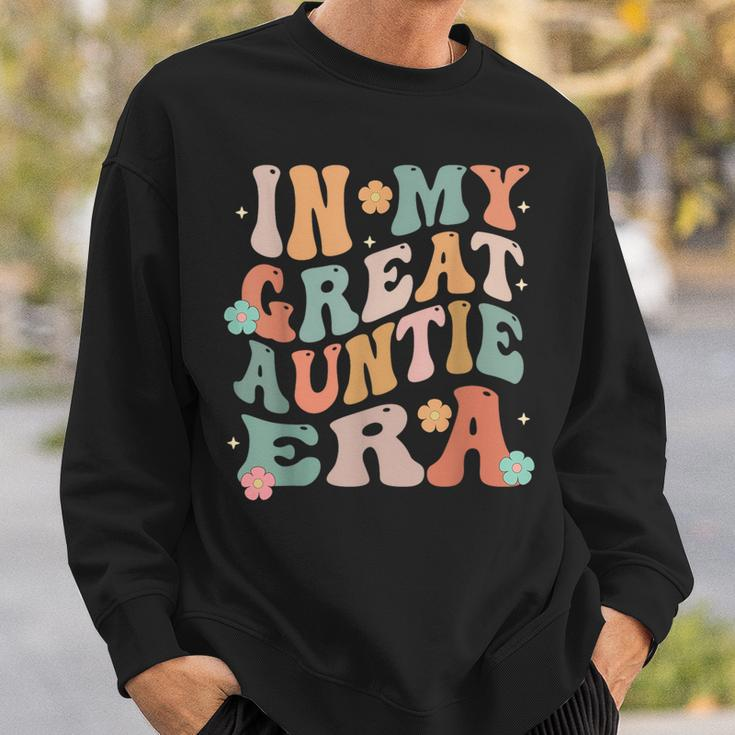 In My Great Auntie Era Baby Announcement Great Mother's Day Sweatshirt Gifts for Him