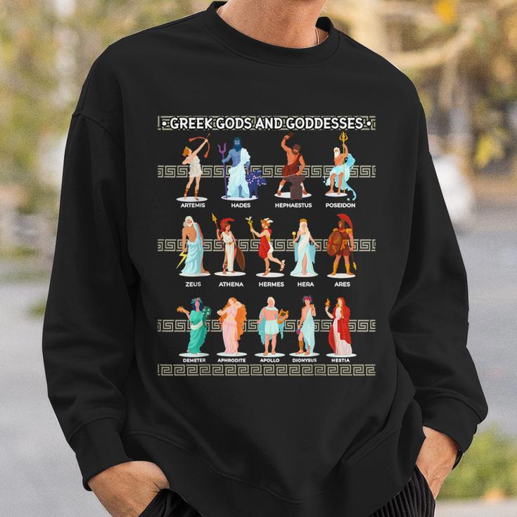 Greek History Gods And Goddesses Ancient Legends Sweatshirt Gifts for Him