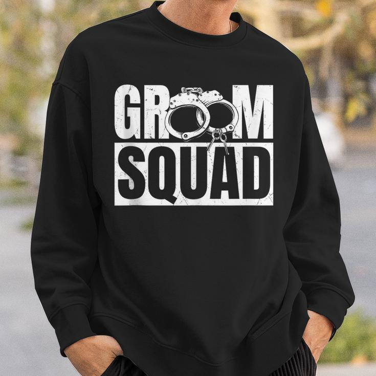 Groom Squad Groomsmen Wedding Bachelor Party Sweatshirt Gifts for Him