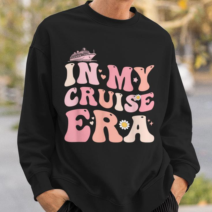 Groovy In My Cruise Era Family Vacation Cruise Lover Sweatshirt Gifts for Him