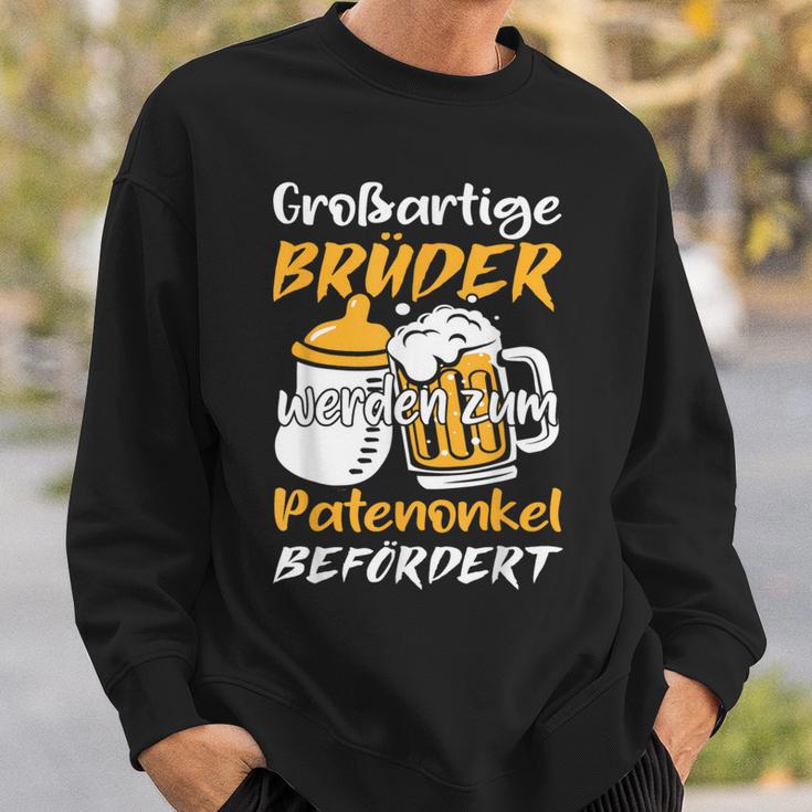 Großliche Brüder Werden Zum Patenonkel Befört Sweatshirt Geschenke für Ihn