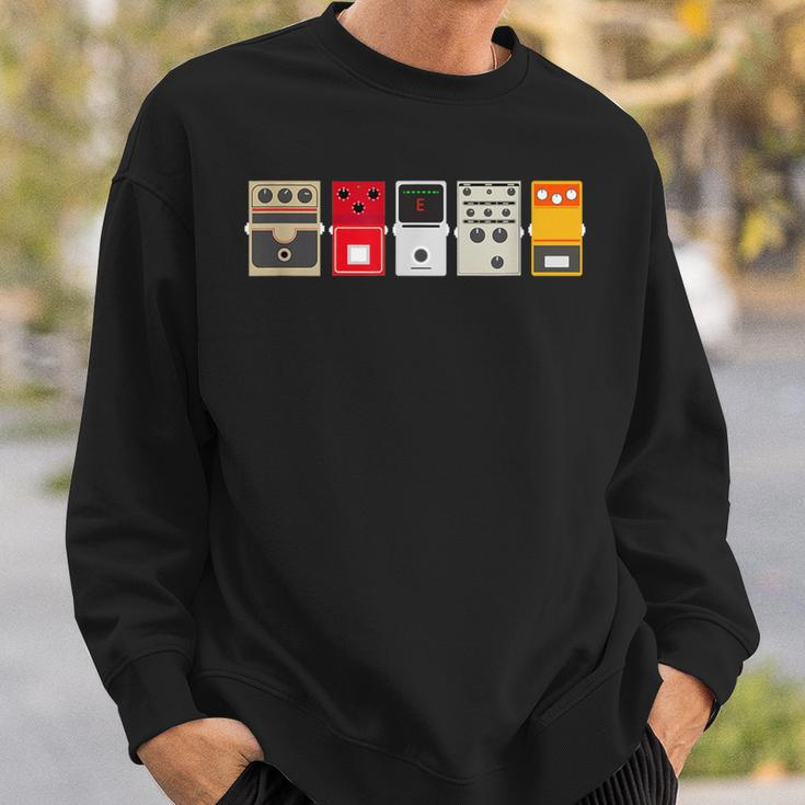 Guitar Effects Pedal Stomp Box RockSweatshirt Gifts for Him