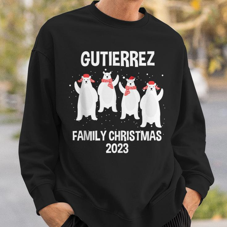Gutierrez Family Name Gutierrez Family Christmas Sweatshirt Gifts for Him