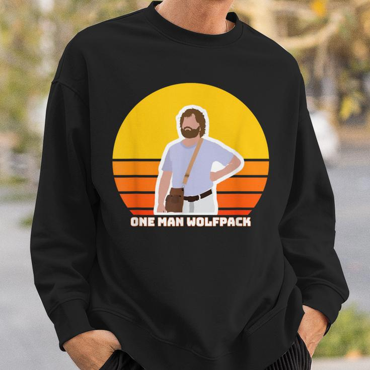 Hangover Movie Classic Cinema One Man Wolfpack Sweatshirt Gifts for Him