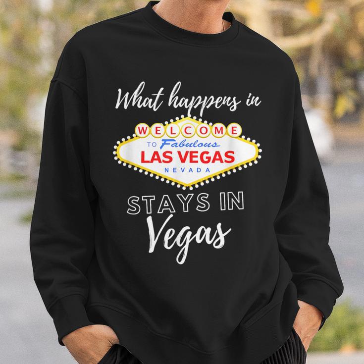 What Happens In Vegas Sin City Las Vegas Sweatshirt Geschenke für Ihn