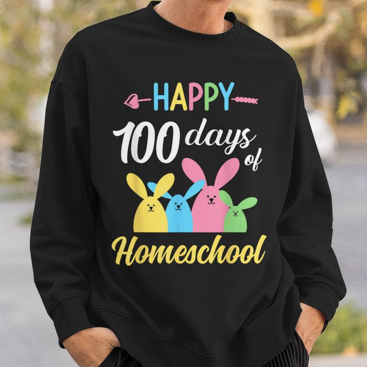 Happy 100 Days Of Homeschool Kid Süße Kinder 100 Tage Sweatshirt Geschenke für Ihn