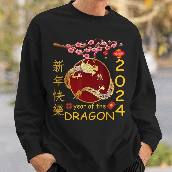 Happy Chinese New Year 2024 Lunar New Year Dragon Sweatshirt Gifts for Him