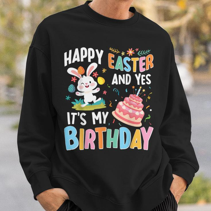 Happy Easter It's My Birthday Bunny Toddler Boys Girls Sweatshirt Gifts for Him