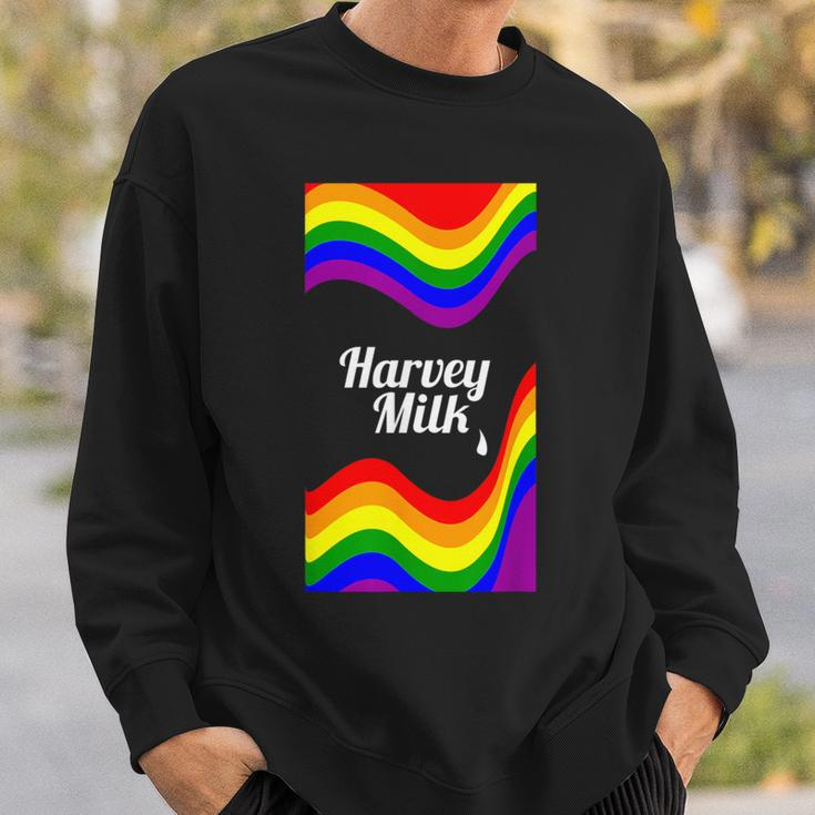 Harvey Milk Love Is Love Gay Pride Love Is Love Sweatshirt Gifts for Him