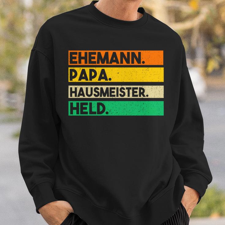 Hauswirt Papaateratertag Hausmeister Sweatshirt Geschenke für Ihn