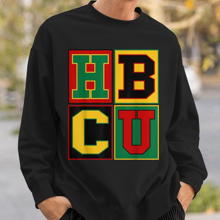 Hbcu Block Letters Grads Alumni African American Sweatshirt Gifts for Him